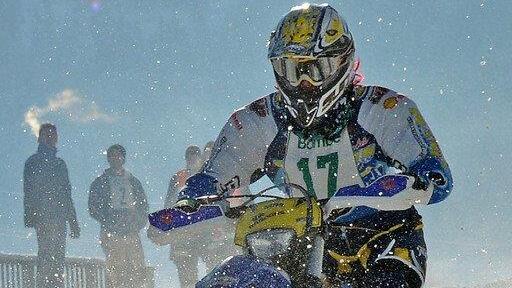 Wintermotocross in Gosau