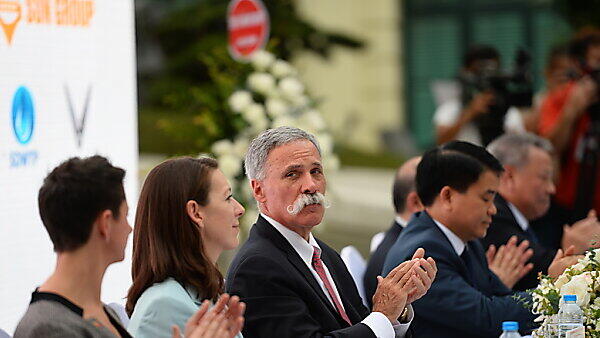 F1-Geschäftsführer Chase Carey in Hanoi
