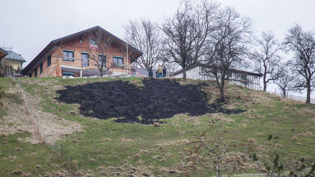 Vermeintlicher Flurbrand am Heuberg