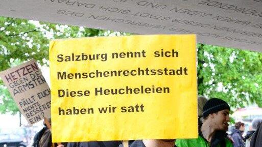 Protestmarsch in Salzburg II