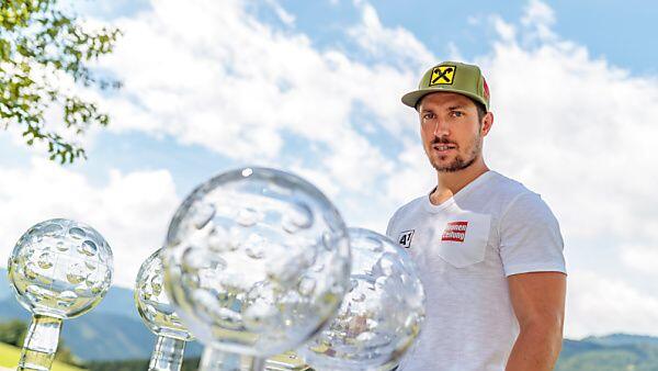Marcel Hirscher bei Medientermin in Annaberg