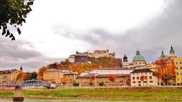 Goldener Oktober in Salzburg