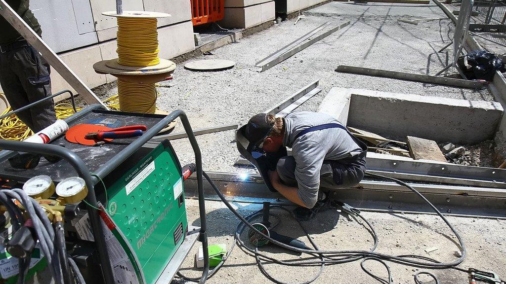 Baustelle in der Griesgasse