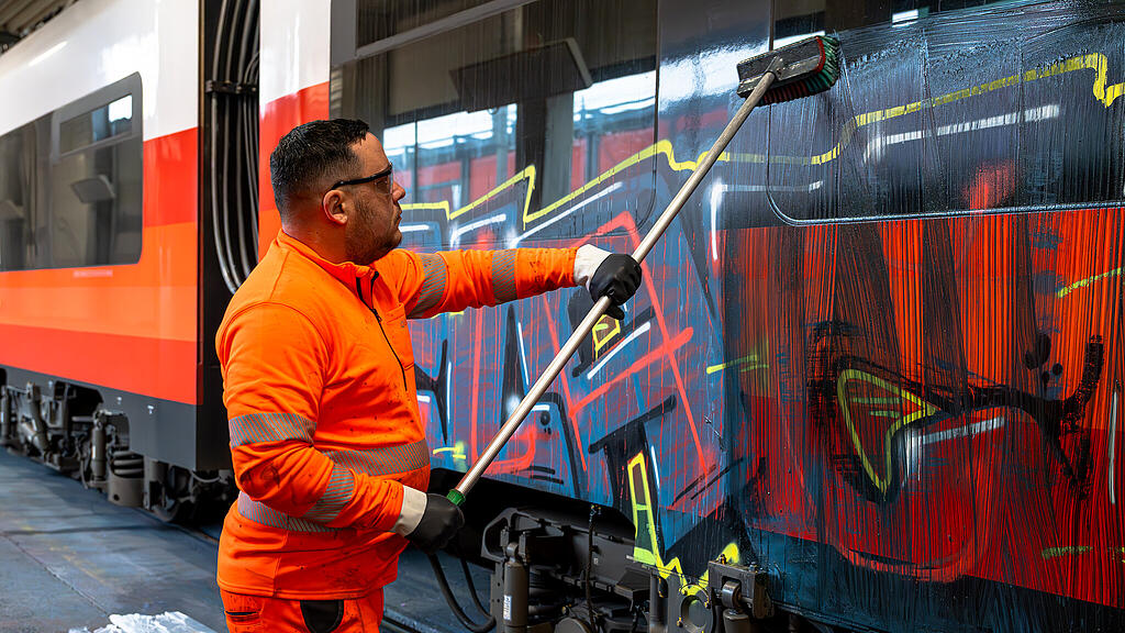 graffiti-schäden öbb