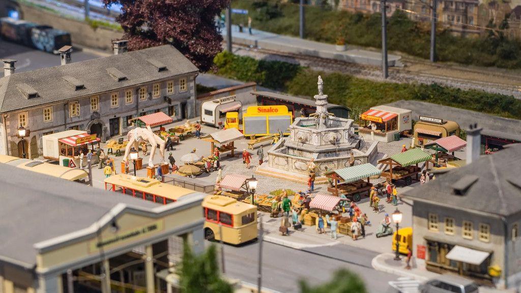 Traditionelle Modelleisenbahnausstellung in Salzburg-Parsch