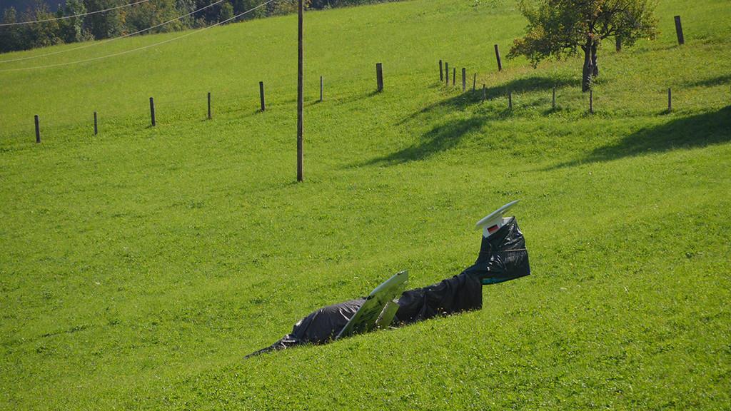 Notlandung in St. Veit