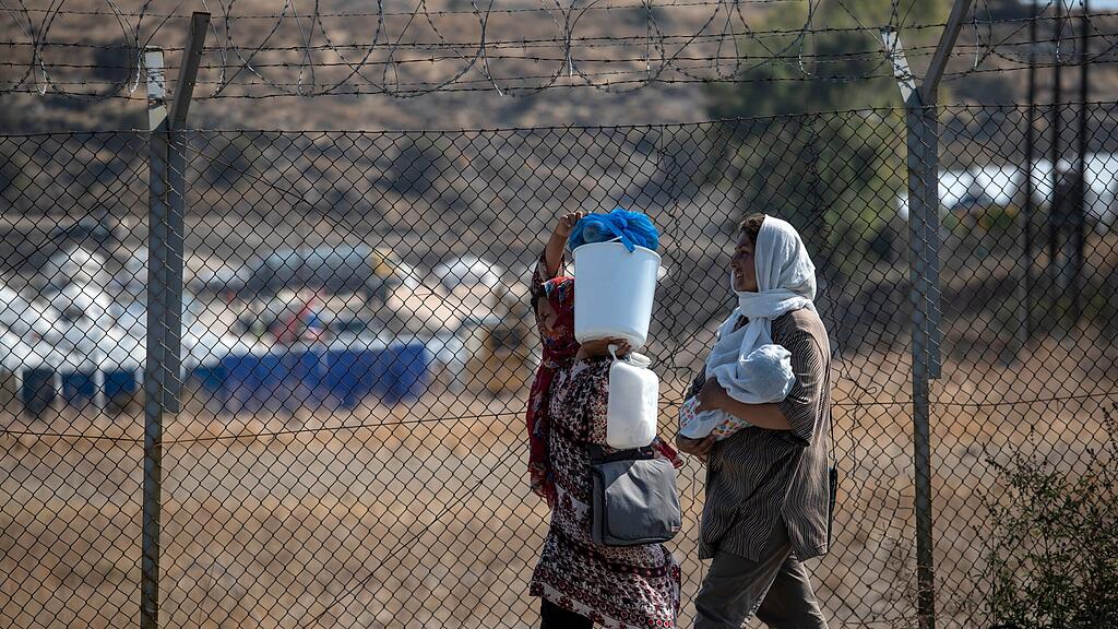 Lesbos, Fl\u00fcchtlinge, Moria