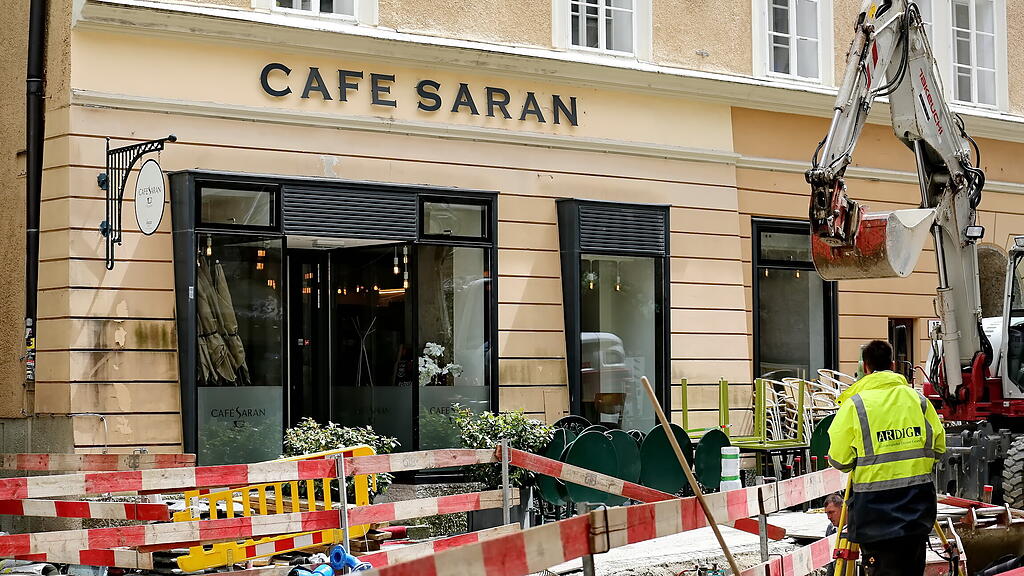Vorbereitung auf Öffnung in Salzburg