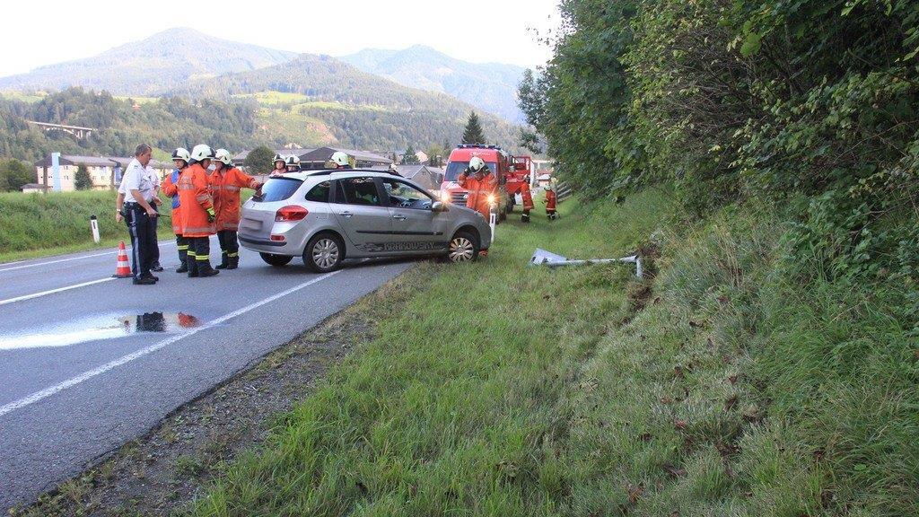 Bilder vom Pkw-Überschlag