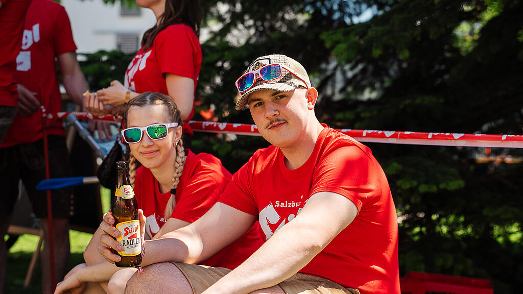 Maibaumaufstellen Stiegl-Brauwelt