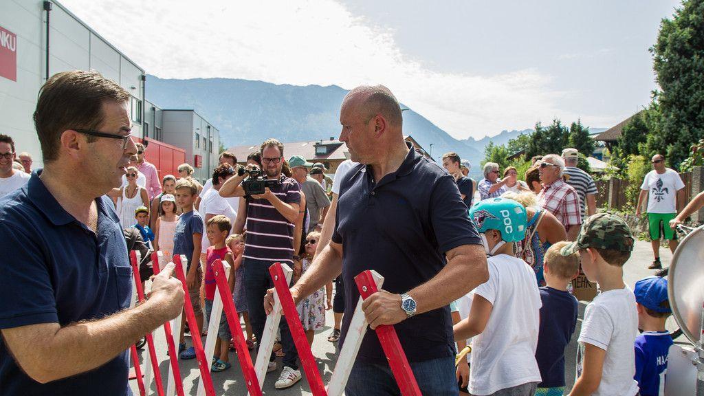 Demo gegen Stauflüchtlinge