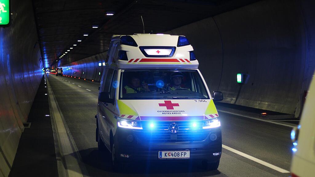 Übung Katschbergtunnel