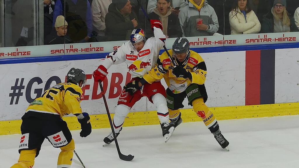ICE Hockey League: Red Bull Salzburg gegen Pustertal