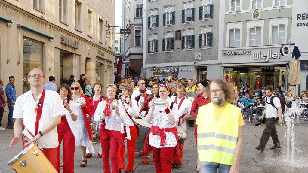 Demo gegen Folter