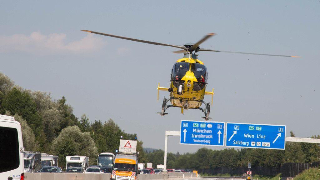 Vier Verletzte bei Unfall mit Wohnmobil I