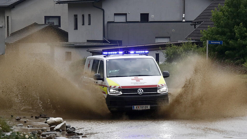 Unwetter in Kärnten