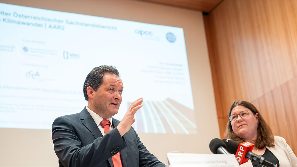 KLIMAKRISE: PG "ZWEITER KLIMA-SACHSTANDSBERICHT KLIMAWANDEL (AAR2)": TOTSCHNIG / KEILER