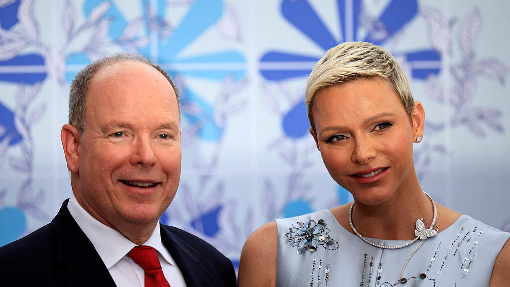 Albert und Charlene von Monaco