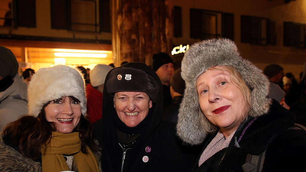Rackl-Pass Gr\u00f6dig mit Kinderktampusse und Partystimmung