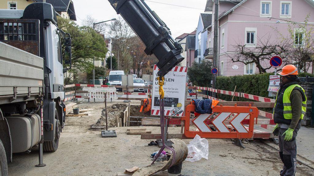 Arbeiten nach Wasserrohrbruch