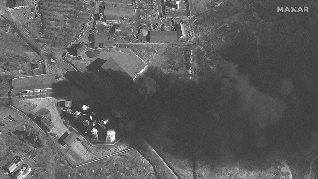 Ukraine-Krieg, Tag 16: Satellitenbilder