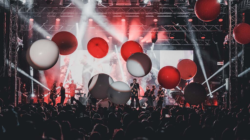 Revolverheld live am Gut Aiderbichl