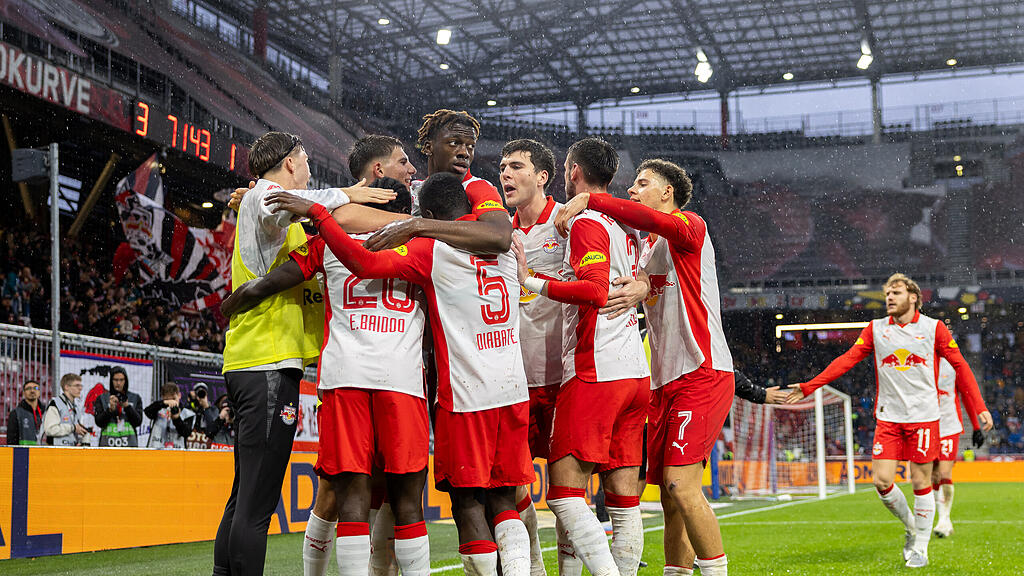 Red Bull Salzburg gegen SV Ried