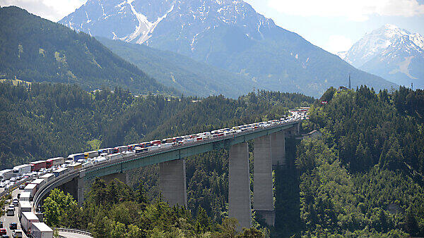 Die Brennerautobahn ist gesperrt