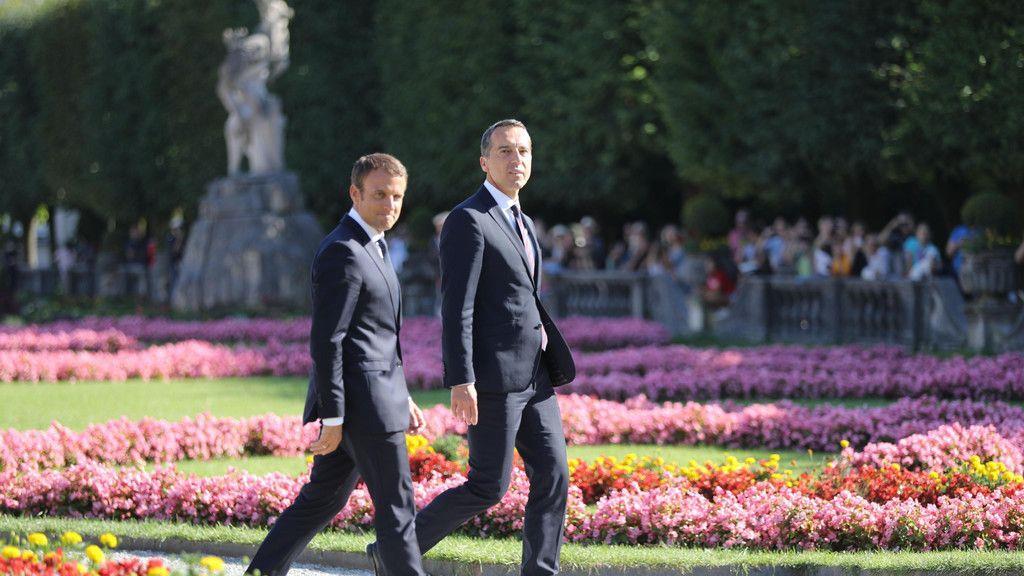 Macron in Salzburg