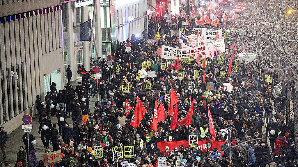 Die Demo ging friedlich über die Bühne