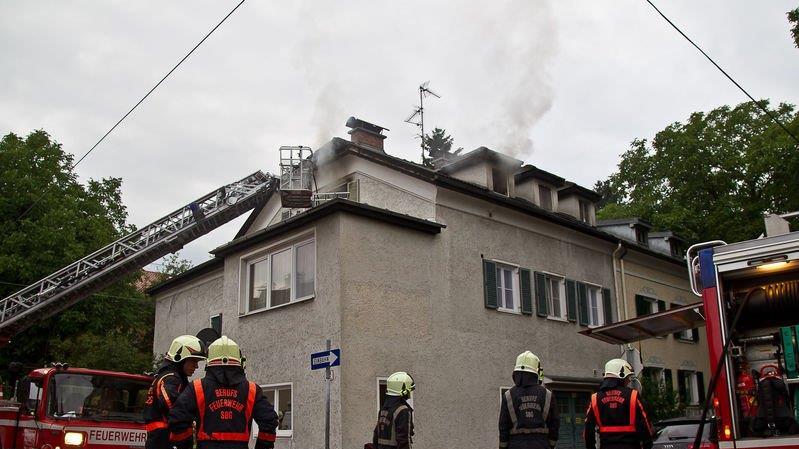 Wohnungsbrand in Plainstraße