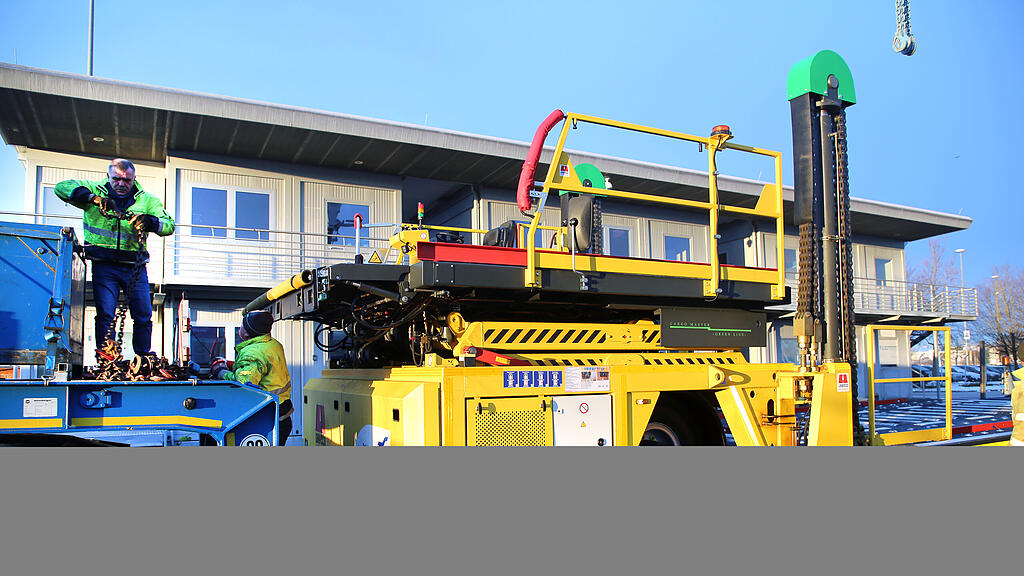 Highloader Salzburger Flughafen