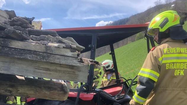 Traktorabsturz, Bramberg, Pinzgau