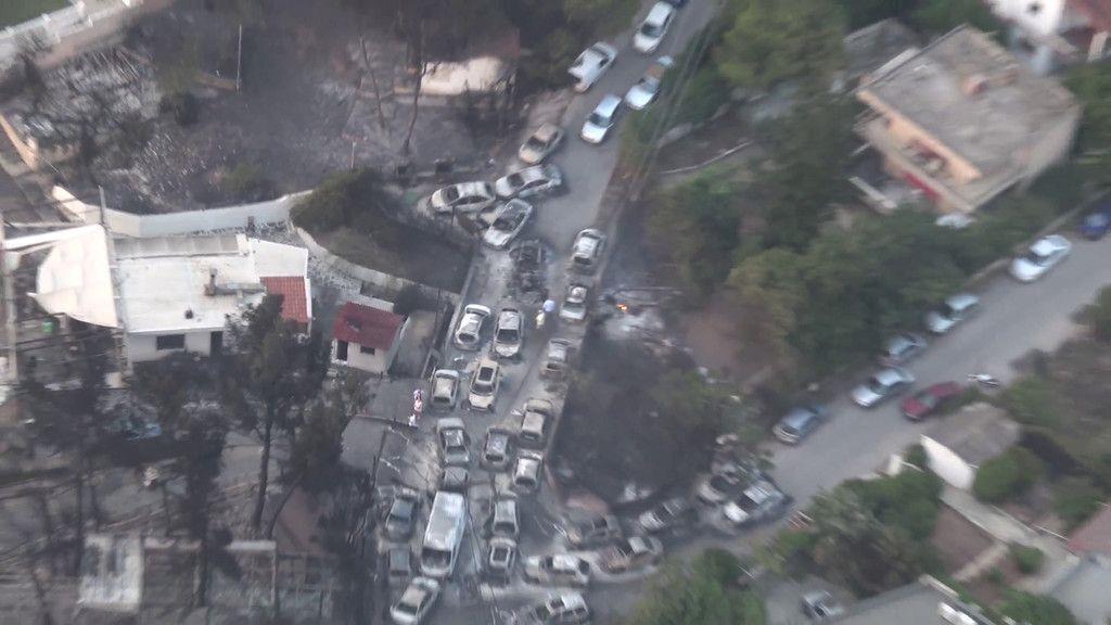 Waldbrand in Athen: Tag 2