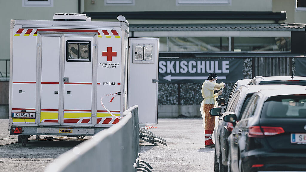 Coronavirus, Drive In, Schüttdorf, Zell am See