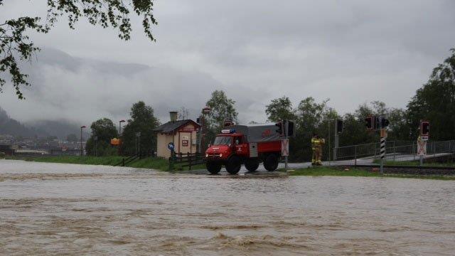Hochwasser in Bramberg