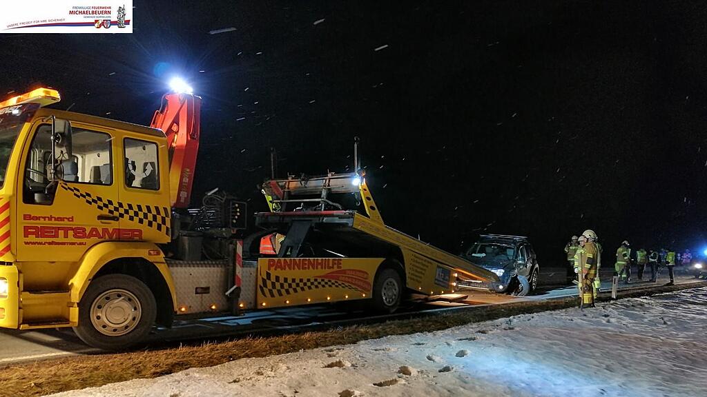 Unfall auf L207 im Flachgau