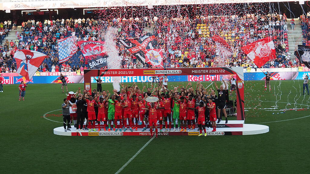 Red Bull Salzburg, Austria Klagenfurt, Meister