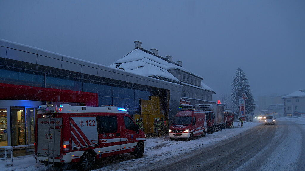 FF Bad Gastein Lkw in Spar