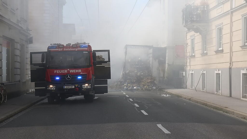 Maxglaner Hauptstraße, Brand