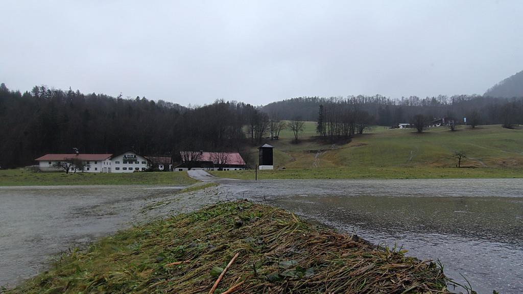 Überflutungen in Bayern