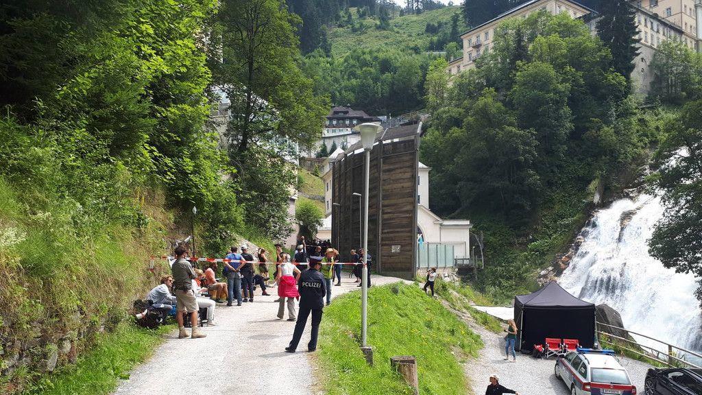"Die Toten von Salzburg" in Bad Gastein: Dreh
