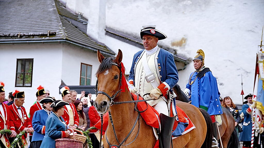 Georgi-Ritt auf Festung Hohensalzburg