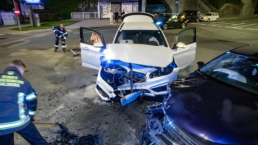 Unfall Vogelweiderstraße